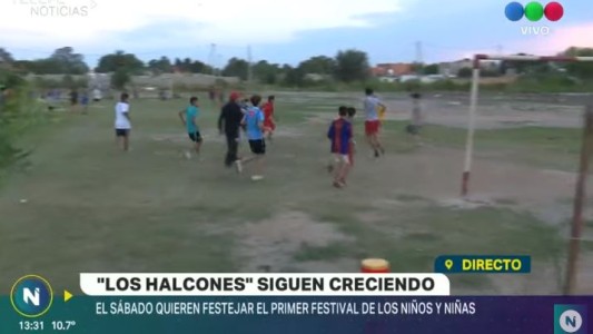 Los Halcones quieren festejar el Día del Niño