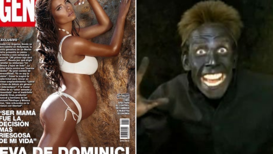 No la perdonaron: las redes se burlaron del curioso bronceado de Eva de Dominici
