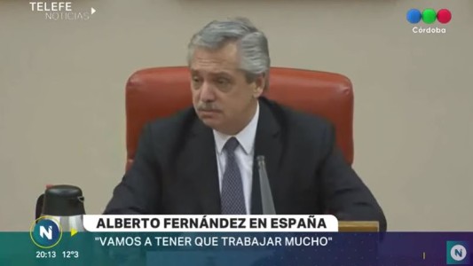 Alberto Fernández, sobre la deuda: "No nos pidan que lo hagamos con el sacrificio de los argentinos"