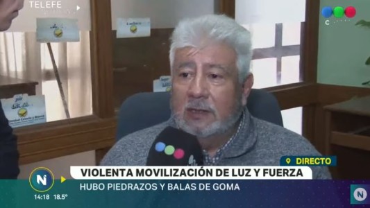 Incidentes en Luz y Fuerza: para Suárez "hubo infiltrados"