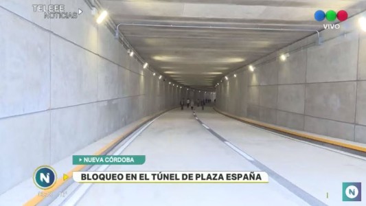 VIDEO: Inauguraron el túnel de Plaza España