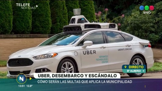 UBER: La Municipalidad de Córdoba aplicará multas a transportistas de la empresa