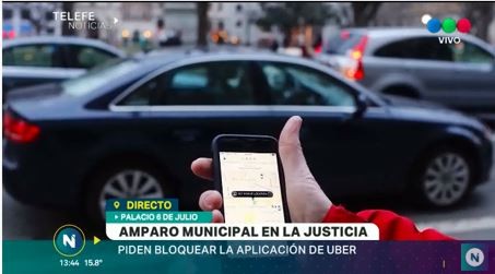 Amparo contra UBER, piden bloquear la aplicación