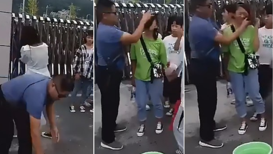 Polémico: un profesor desmaquilla a las alumnas antes que entren a clase