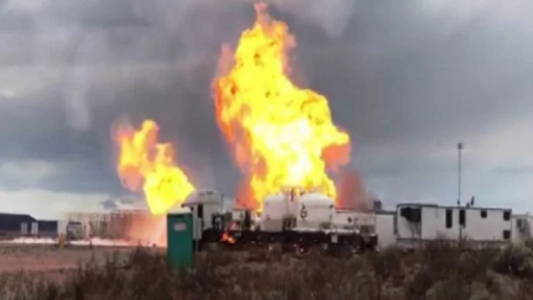 Se incendia un pozo de YPF en Vaca Muerta