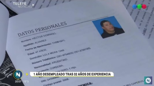 Desempleo: la historia de Héctor, hace un año busca trabajo