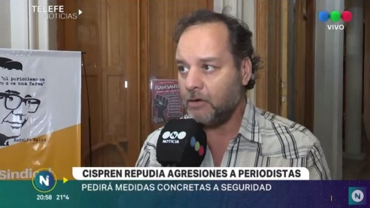 El gremio de prensa repudia las agresiones contra los trabajadores