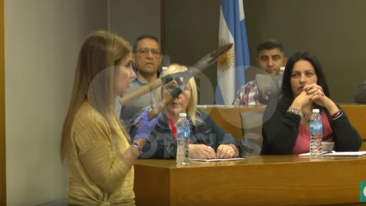 VIDEO: La tijera con la que Brenda Barattini le cortó el pene a su amante