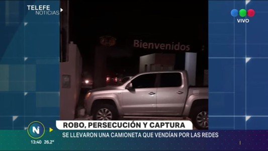 Se robaron una camioneta que vendían por las redes sociales