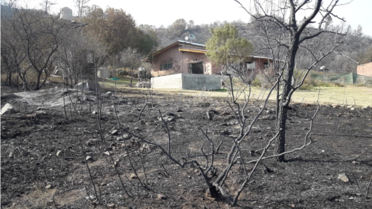 Galería de fotos. Guardia de cenizas en el Valle de Punilla