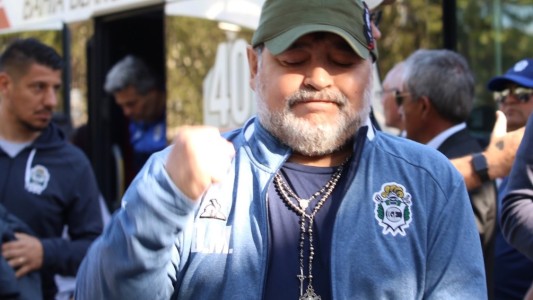 Maradona muda los entrenamientos de Gimnasia al predio de la AFA