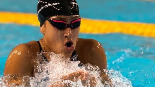 Tres años atrás, no sabía nadar; hoy es campeona nacional de natación