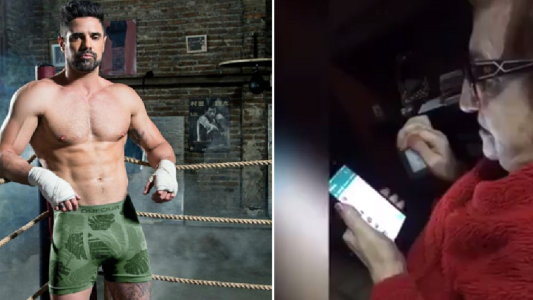 El video viral de la abuela que quiere ver las fotos de Luciano Castro
