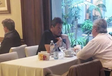 Alberto Fernández visitó a Malena Galmarini y se reunió con Massa