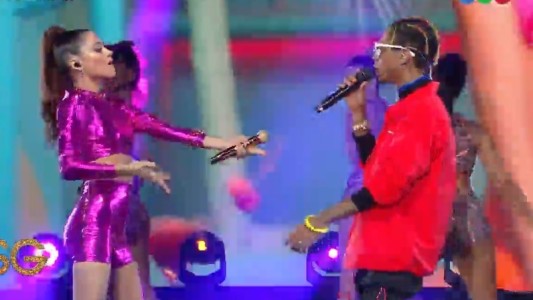 Tini llevó su nuevo hit al programa de Susana