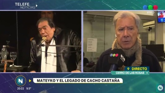 El recuerdo de Cacho Castaña por Juan Alberto Mateyko