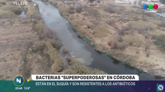 Alerta: encuentran bacterias en el Suquía resistentes a los antibióticos