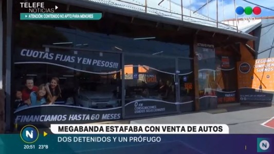 Desbaratan banda de estafadores cobraban adelantos por autos que no entregaban