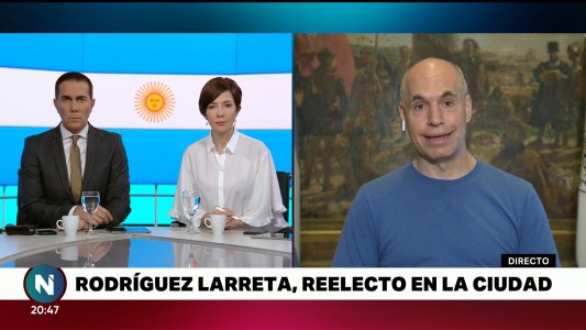 Horacio Rodríguez Larreta analizó su reelección y el futuro de la Ciudad