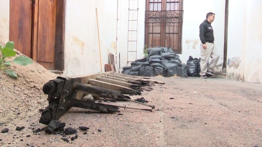 Incendio en la Catedral de Córdoba durante la madrugada