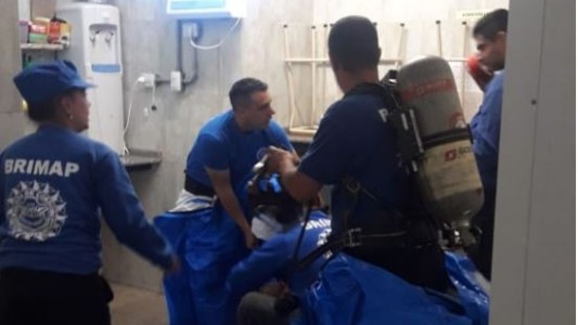 Tragedia en un supermercado de Jesús María: un operario murió y otro está grave