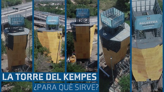 Qué es la torre que se está construyendo en el Parque del Kempes