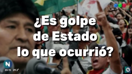 ¿Es golpe de Estado lo ocurrido en Bolivia?