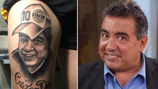 Quiso homenajear a Maradona y se volvió viral porque el tatuaje se parece a Diego Pérez
