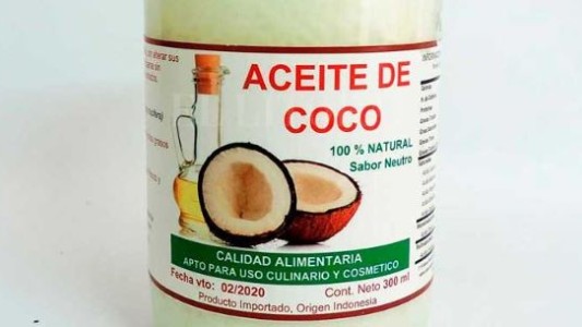 Prohíben la venta de un aceite de coco