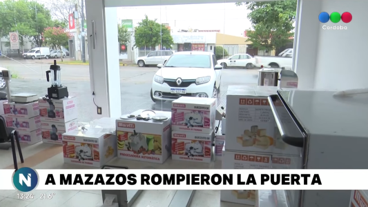 Inseguridad: robo a "mazazos" en Av. Caraffa