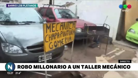 Inseguridad: robo millonario en B°Los Plátanos