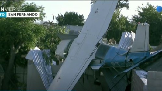 Buenos Aires: una avioneta cayó sobre una casa en San Fernando