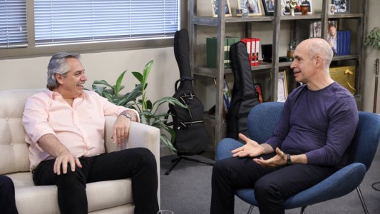Rodríguez Larreta y Santilli se reúnen con Alberto Fernández
