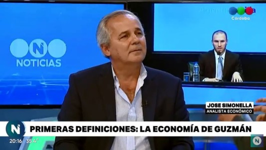 Los anuncios económicos de Guzmán: el análisis de José Simonella