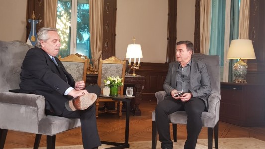 AHORA: Anuncios exclusivos de Alberto Fernández en Telefe Noticias