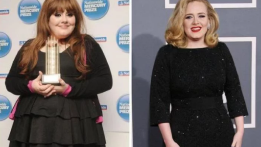 La transformación de Adele: bajó 70 kilos y algunos fans la critican