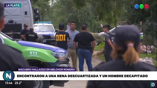 Masacre en Melchor Romero: descuartizaron a una nena y decapitaron a un hombre