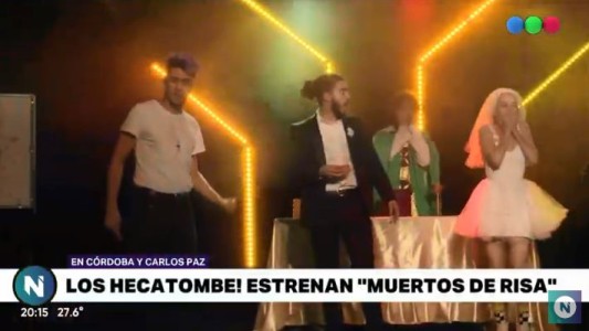 Hecatombe regresaron a Córdoba "Muertos de risa"