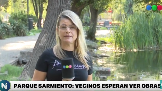 Así esperan las obras en el Parque Sarmiento
