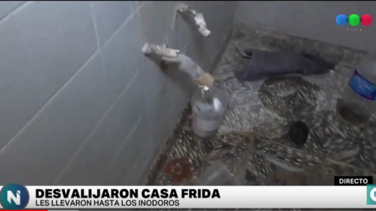 Se llevaron hasta el inodoro: desvalijaron Casa Frida en Barrio San Martín