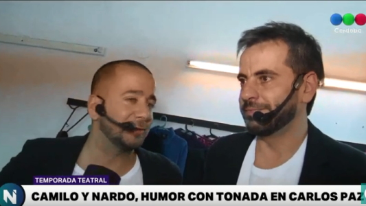 Camilo y Nardo le dan tonada cordobesa a las noches de Villa Carlos Paz