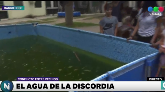 Conflicto con los vecinos de Barrio SEP por una bomba de agua