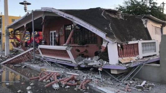 Nuevo sismo de magnitud 5,4 sacudió a Puerto Rico