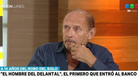 A 14 años del robo del siglo, "el hombre del delantal" dijo estar arrepentido pero que "lo volvería a hacer"