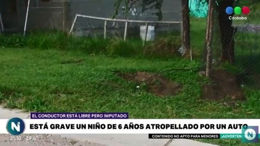 Un niño está grave tras ser atropellado en La Calera