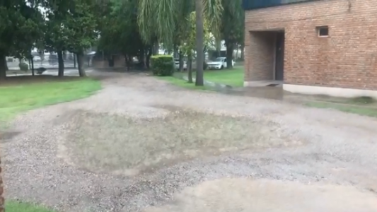 Llegó la luvia y la temperatura bajó 6 grados
