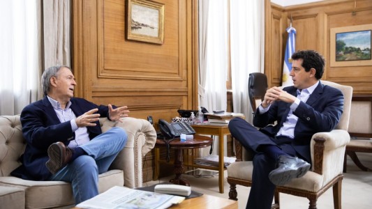 Schiaretti se reunió con "Wado" De Pedro en la Casa Rosada