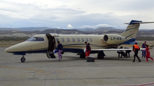 Lograron el traslado desde Santa Cruz de un corazón para un trasplante