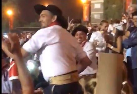 VIDEO VIRAL: el gaucho que baila y hace delirar a todos en Jesús María