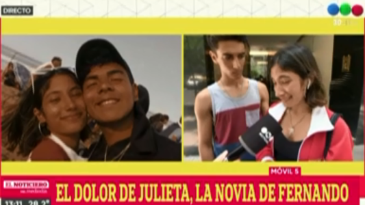 Habló Julieta, la novia de Fernando: "Yo tomo alcohol y no salgo a matar gente"